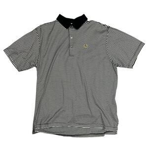 Peter Millar Mens Striped Golf Shirt size Large